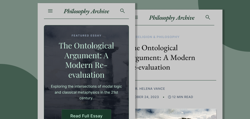 Philosophy Archive — Editorial Blog